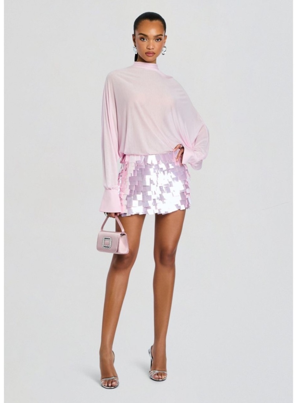 Retrofete Bennedetta Sequin Skirt - Picture 2 of 5
